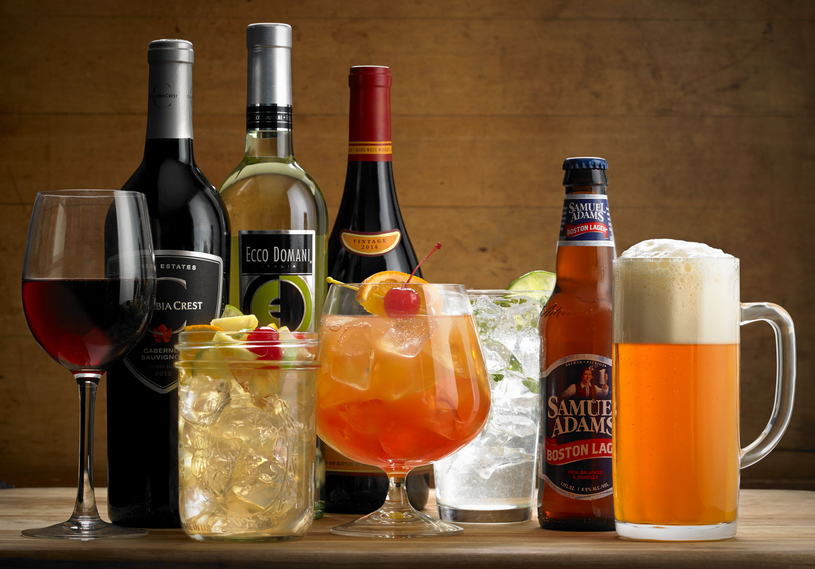 Beers, Distil-Lates and Wines